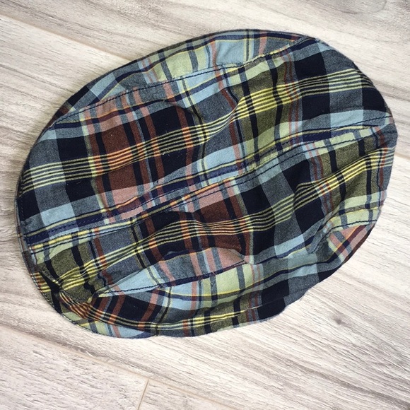 Gap plaid peeky pageboy cap hat 2T 3T NWT - Picture 1 of 2